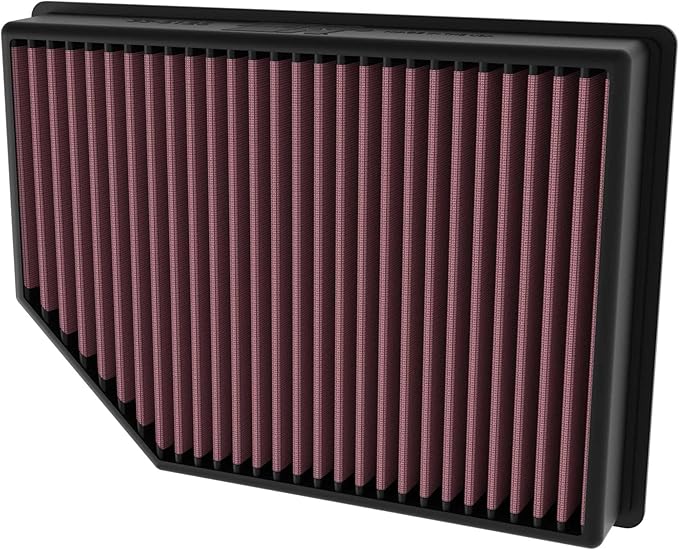 K&N High-Flow Original Lifetime Engine Air Filter: Increase Power: Premium, Washable: Compatible with 2023-2026 RAM/JEEP: (See Product Descriptions for Select Models), 33-5125