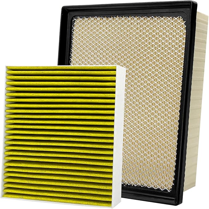 Capume 2PCS Cabin Engine Air Filter Kit Fits for 2024 2025 Tacoma 2.4L, 87139-0C010,17801-31130, 17801-0P051,CF12964, CA10755, JM871JMP050