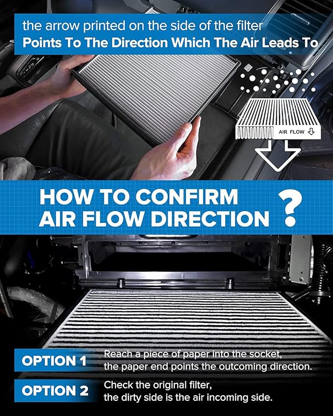 PHILTOP HEPA Cabin Air Filter w/Activated Carbon, Compatible with CF11819 Chevrolet Equinox 2010-2017, Captiva Sport, Hyundai Sonata, Santa Fe(Sport/XL), GMC Terrain, Kia Optima, Sedona and Saturn Vue