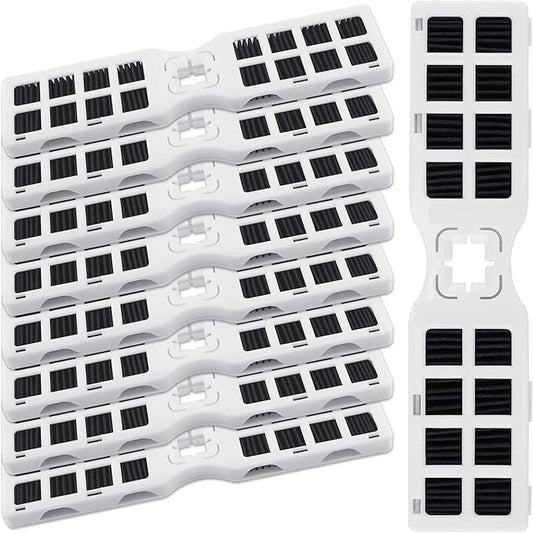 9 Pack FRGPAAF2 RAF-2 Refrigerator Air Filter for Frigidaire Pure air FRGPAAF2 Air Filter Replacement Fridge AF2 FRFS2823AS FRFS2823AW FRFN2823A GRFS2853AD GRFS2853AF0 FRFC2323AS FRFS2823AD