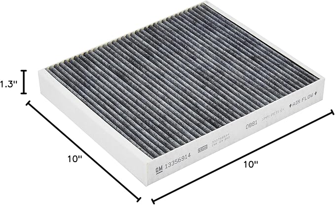 ACDelco GM Original Equipment Cabin Air Filter CF184 | GM 13356914 OE Car Air Filters for Select Chevy, Chevrolet, Cadillac, Buick, GMC, Hummer, and more