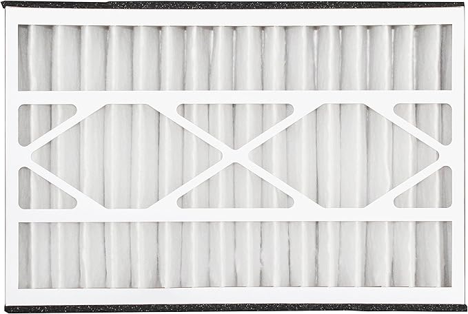 Aerostar 16x25x5 MERV 11-2 Count - Pleated HVAC, Furnace & Air Conditioner Filters - Removes Dust, Cold & Flu Germs, Lint, Mold, Pet Dander, Allergy-Causing Pollen, Smog & Smoke