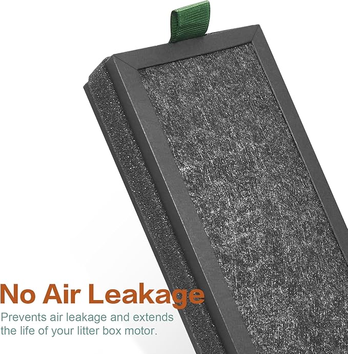 1 Pack Replacement Activated Carbon Filter Compatible with PETLIBRO Luma Automatic Self Cleaning Litter Box