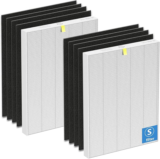 C545 Replacement Filter Compatible with Winix C545, Filter S Only, Replaces Parts 1712-0096-00 and 2522-0058-00