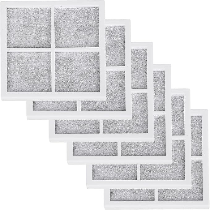 LT120F Air Filter by Seentech - Compatible with Kenmore & LG Refrigerators– Replaces: ADQ73214408 ADQ73214402 ADQ73214404 ADQ73214405 ADQ73214406 AP6990312 PS3654115 (Pack of 6)