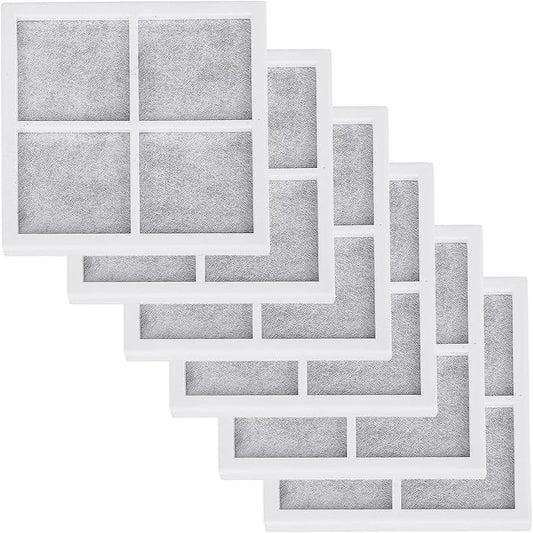 LT120F Air Filter by Seentech - Compatible with Kenmore & LG Refrigerators– Replaces: ADQ73214408 ADQ73214402 ADQ73214404 ADQ73214405 ADQ73214406 AP6990312 PS3654115 (Pack of 6)