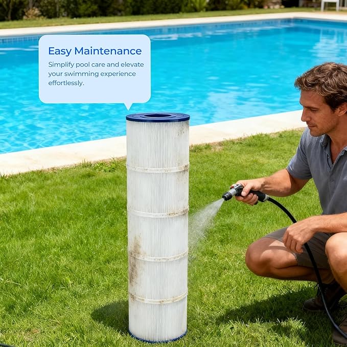CS250 Pool Filter Cartridge, Compatible with Jandy CS Series 250, CS250, R0462500, Pleatco PJANCS250, Filbur FC-0824, Unicel C-8425, 1 Pack