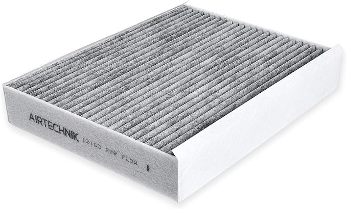 AirTechnik CF12150 Cabin Air Filter w/Activated Carbon | Fits Ford F150 2015-2025, F250, F350, F450, F550 Super Duty 2017-2025, Expedition 2018-2025, Lincoln Navigator 2018-2024 - FL3Z-19N619-A