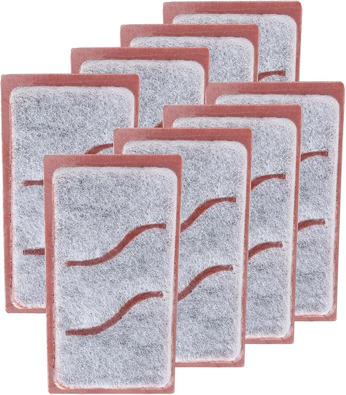 8 Pack Small Filter Cartridges Compatible with Tetra Whisper Bio-Bag Filter Small Replacement Filter Cartridges Compatible with Tetra Whisper 3i Internal Filters