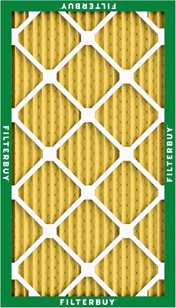 Filterbuy 20x36x1 Air Filter MERV 11 Superior Pet & Allergy Defense (1-Pack), Electrostatic Pleated HVAC AC Furnace Filters Replacement, Made in USA (Actual Size: 19.75 x 35.75 x 0.75)