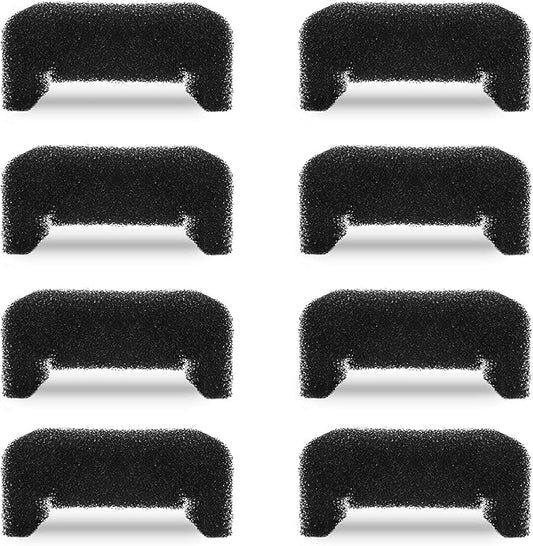 Wonder Creature Cat Fountain Filter, Pre-Filter Sponge Foam for Round and Cubic Stainless Steel Top Cat Fountain, for Crystal and 2L/67oz Pet Fountain, 8 Filters Pack, Pet Water Dispenser Sponge Foam