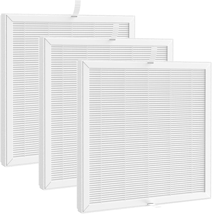 3 Pack E-300L Replacement Filter Compatible with MOOKA and MOOKA FAMILY E-300L Air Purifier for Large Room, Efficient Air Filter, 3-Stage Filtration System