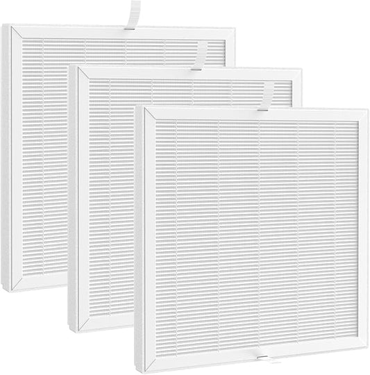 3 Pack E-300L Replacement Filter Compatible with MOOKA and MOOKA FAMILY E-300L Air Purifier for Large Room, Efficient Air Filter, 3-Stage Filtration System