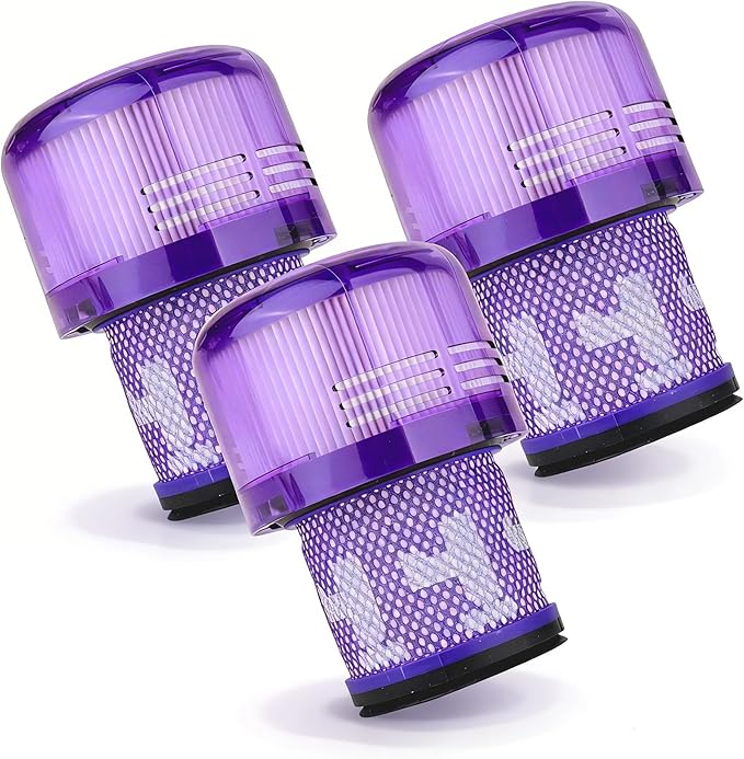 Filter Replacement for Dyson V15 V11,3 Pack Filters Compatible with Dyson V15,V15s Detect/Submarine,V11 Torque Drive/Origin/Animal/Extra/Complete Cordless Vacuum Filters Replacements Parts