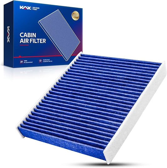 KAX Premium HEPA Cabin Air Filter with Dual Active Carbon, CF12436 Replacement for Subaru Crosstrek 2018-2023, Outback, Legacy, 2020-2025, Impreza 2017-2023, Ascent 19-25, Strong Adsorption Air Filter