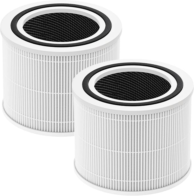 2 Pack Core 300 Replacement Filter for LEVOIT Core 300 Core 300-P Core 300S-P Air Purifier, Core 300-RF