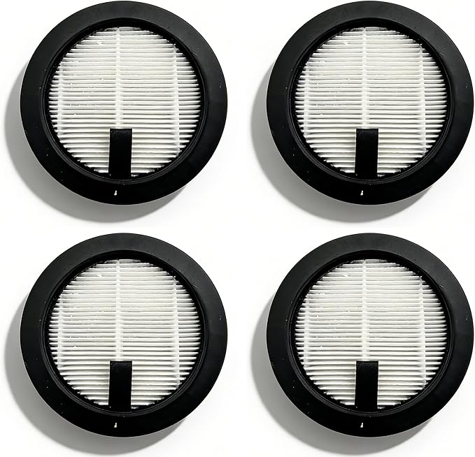 4 Packs Of Cordless Vacuum Cleaner Filters Fit for Smoture VAC01 VAC02 VC70 OZEECO EC01 Vacuum Cleaner Filter Replacement Parts