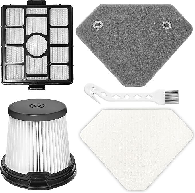 BU3523 BU3521 BU3120 HEPA Filter Replacement Compatible with Shark BU3521 Clean Lightweight Cordless Stick Cleaner, Shark BU3523 Clean and Empty Cordless Stick Vacuum, Auto Empty System (1 Pack)