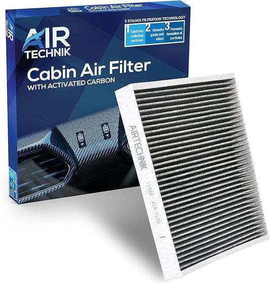 AirTechnik CF11966 Cabin Air Filter w/Activated Carbon | Fits 2013-2026 Buick Enclave, Encore GX, Cadillac Escalade, XT5, Chevy Blazer, Silverado, GMC Sierra, Yukon and Select Models - 13356916