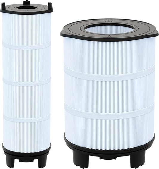 S7M120 Inner and Outer Pool Filter Cartridge Compatible with System 3 25021-0200S &25022-0201S, 300 Sq.Ft Filter Cartridge, 1 Set