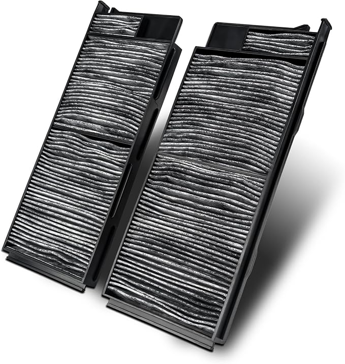 KAX HEPA Cabin Air Filter with Activated Carbon, CF11923 Replacement for Lexus LX470 1998-2007, Toyota Land Cruiser 2006 2007, Passenger Compartment Air Filter, Filter Up Dust Pollen, Like OEM, 1Set