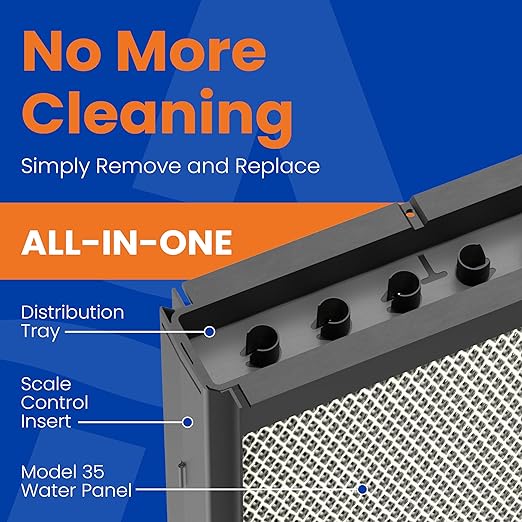 AprilAire H735EZ1 Humidifier Filter/Water Panel Assembly Replacement Kit for AprilAire Whole-House Humidifier Models: 700, 700A, and 700M
