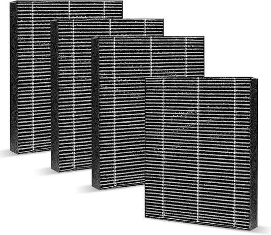 4-Pack 6000S Replacement Filter, Compatible with LEVOIT Superior 6000S Smart Evaporative Humidifier, for Large Particles and Minerals, Gray
