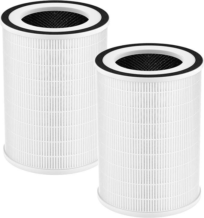 2 Pack KILO Filter Compatible with Afloia KILO, KILOPLUS, KILOPRO, MIRO,MIRO PRO and MORENTO MR-Kilo, Kalo Air Purifier, 360° 3-Stage Filtration for Odor,Smoke,Dust,Pollen,Pets
