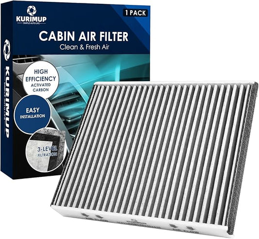 KURIMUP Premium Cabin Air Filter with Activated Carbon,Replacement for CF11920,Fit for Ford C-Max(2013-2018)/Escape(2013-2019)/Focus(2012-2018)/GT(2017-2022),Lincoln MKC(2015-2019).