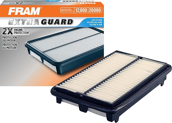 FRAM Extra Guard CA11010 Replacement Engine Air Filter for Select 2010-2013 Acura MDX/ZDX (3.7L) Models, Provides Up to 12 Months or 12,000 Miles Filter Protection