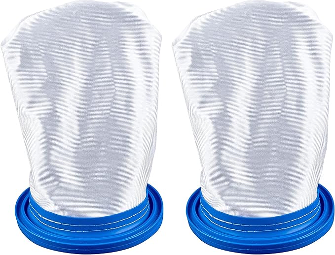 Sand and Silt Filter Bag Replacement for Pool Blaster Max (2-Pack) – High-Capacity Reusable Fine Debris Bag for Catfish Ultra, iVac 250, iVAC C2, Volt FX-4 – Fits P30X022SS