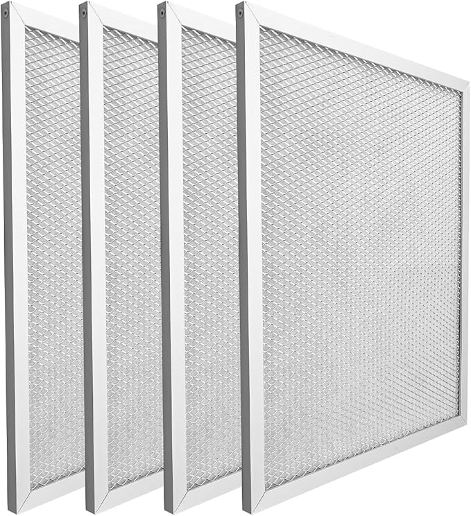 4 Pack MERV-8 Air Filter Fit for Alorair Storm LGR Extreme Commercial Dehumidifier, 12.2"x9.9"x0.4" Washable & Reusable, Easy Installation