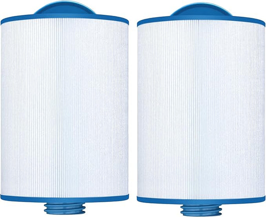 Spa Filter Compatible with 6CH-940, PWW50P3, 817-0050, 25252, 03FIL1400, FC-0359, 45 Sq.Ft, 2 Pack