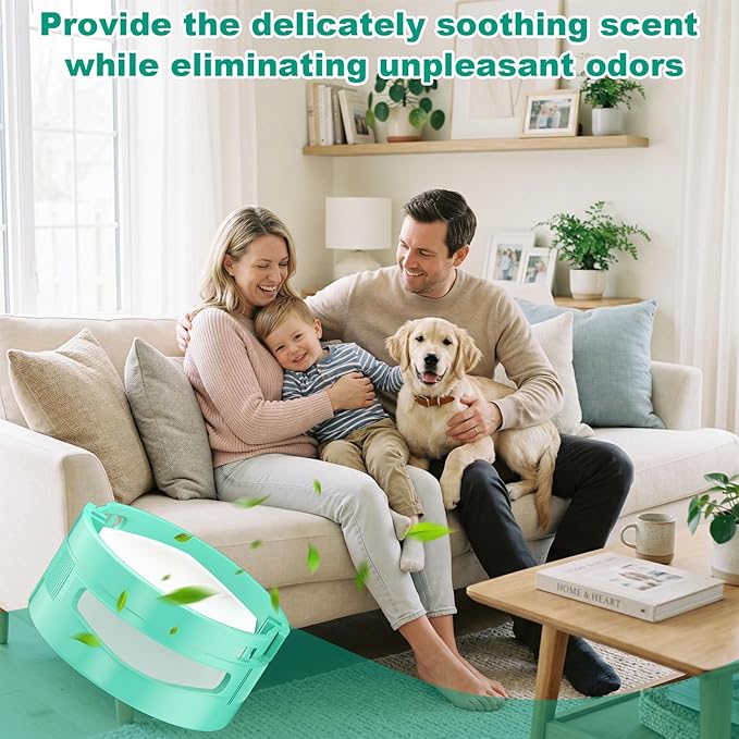 Replacement for Shark Odor Neutralizer Cartridge for Shark AZ3002 AZ4002 AZ3000 HZ3000 HZ3002 IZ862H IZ562H HP301 RV2820AE Upright Vacuum, Air Puri-fiers & Robot Vacuums, original fragrance, 4 pack