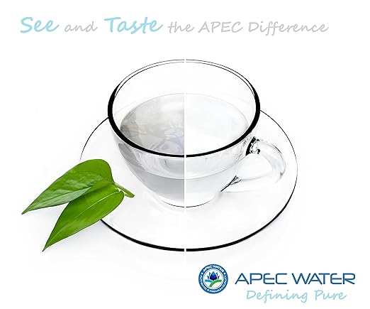 APEC Water Systems RO-PUMP-120V Top Tier Ultra Safe Reverse Osmosis Drinking Water Filtration System with US Made Booster Pump