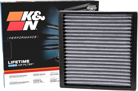 K&N LIFETIME Cabin Air Filter: Premium, Washable, Clean Air for your Cabin: Compatible with Select 1999-2023 Dodge/Pontiac/Subaru/Toyota: Dart, Vibe, Liberty, Tacoma, Voltz, VF2005