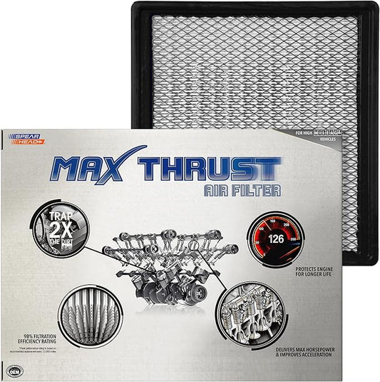 Spearhead Max Thrust Engine Air Filter Replacement | Fits 2015-2022 Colorado, 2015-2022 Canyon | OEM Fit & High Dust Holding Capacity (MT-959)