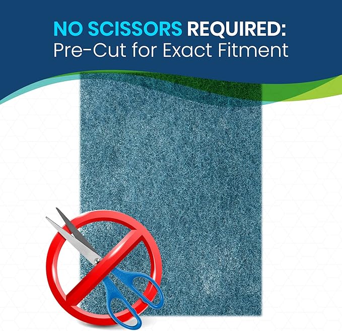 Polyester Washable Fiber Furnace Door Filter for Mobile, Manufactured and Modular Homes (16 x 20)