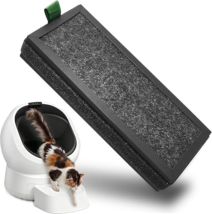 1 Pack Replacement Activated Carbon Filter Compatible with PETLIBRO Luma Automatic Self Cleaning Litter Box