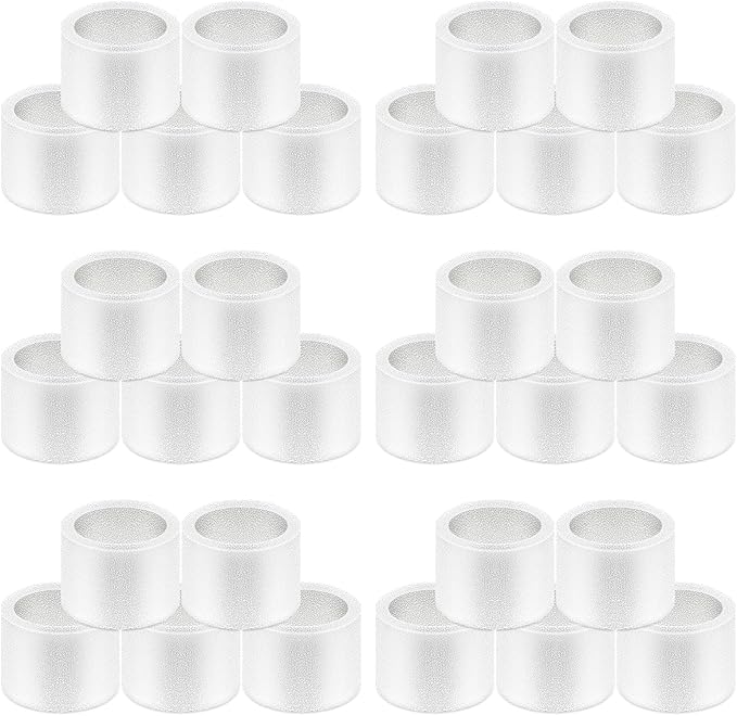 30-Pack Top Fill Humidifier Replacement Filters for Classic160, Dual150, Dual200S, Classic300(S), LV600S, OasisMist450S, Superior6000S, Clean Particles Improve Humidification Efficiency