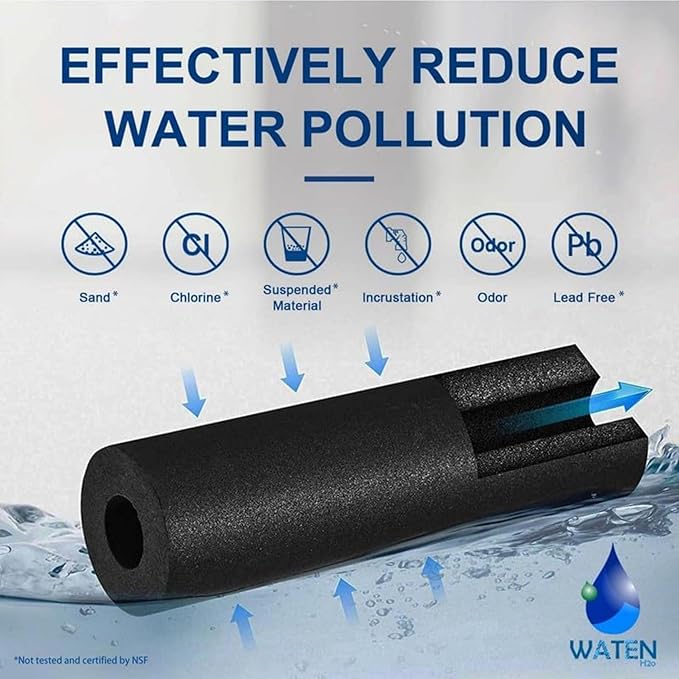 Replacement Compatible with EDR2RXD1, WHR2RXD1, P9KB2L, P9RFKB2L, Whirlpool WRX986SIHZ, WRF757SDHZ, WRF767SDHZ, WRF736SDAM Three-Pack