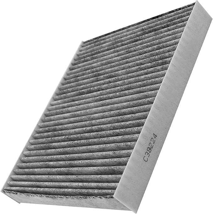 CF11966 Cabin Air Filter with Activated Carbon Compatible with Chevy Silverado/GMC Sierra 1500 2500 3500, Suburban, Tahoe, Yukon, Buick Enclave, Cadillac Escalade Car Cabin Air Filter