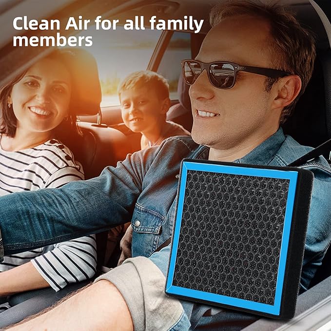 CF10285 Cabin Air Filter Compatible with Toyota 4Runner/Tundra/Highlander/Camry/Pruis/Sienna/Corolla Lexus Jaguar Land Rover Pontiac Scion AC Filter with Activated Carbon OEM Replacement