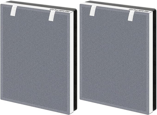 Funmit Vital 100 Replacement Filter for LEVOIT Vital 100 Air Purifier, 3-in-1 High-Efficiency Activated Carbon Filter, Compared to Part # Vital 100-RF, 2 Pack