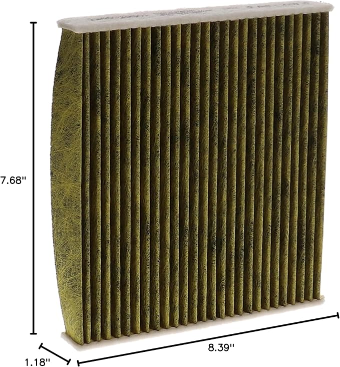 WIX 24483XP WIX XP Cabin Air Filter Replacement, Triple-Layer Protection with Activated Carbon & Advanced Airflow Media Compatible With Various Lexus, Toyota, Scion, Pontiac Vibe, Subaru