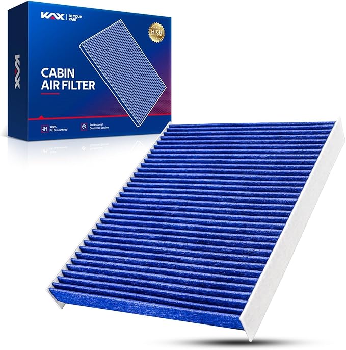 KAX Premium HEPA Cabin Air Filter with Dual Active Carbon, CA11206 Replacement for Kia Sorento 2011-2015; Hyundai Santa Fe 2009-2011, Strong Adsorption Cabin Filter