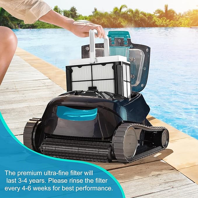 9991460-R1 Ultra-Fine Filter Basket Compatible with Dolphin Robotic Pool Cleaners S50 S100 Active 10 & 15 Echo T15 T25 Proteus DX3 Saturn Cayman Escape Nautilus CC Encore E10 Explorer E20 Solo Advanta