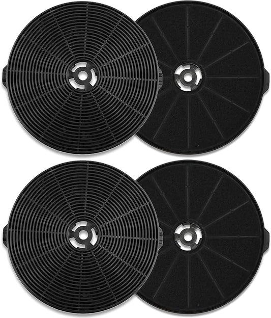 4-Pack CFK1-TM Range Hood Charcoal Filter, Compatible with Cosmo UMC30/UC30 & Tieasy JOEAONZ FIREGAS Range Hoods – Direct Replacement for USGDCF-G YYCF02 CC170 Carbon Filters (4PCS)