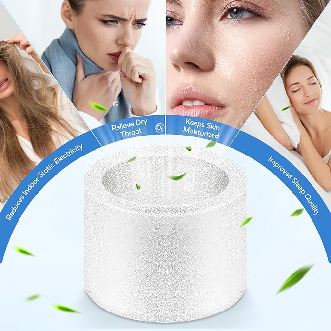 20-Pack Top Fill Humidifier Replacement Filters for Classic160, Dual150, Dual200S, Classic300(S), LV600S, OasisMist450S, Superior6000S, Clean Particles Improve Humidification Efficiency
