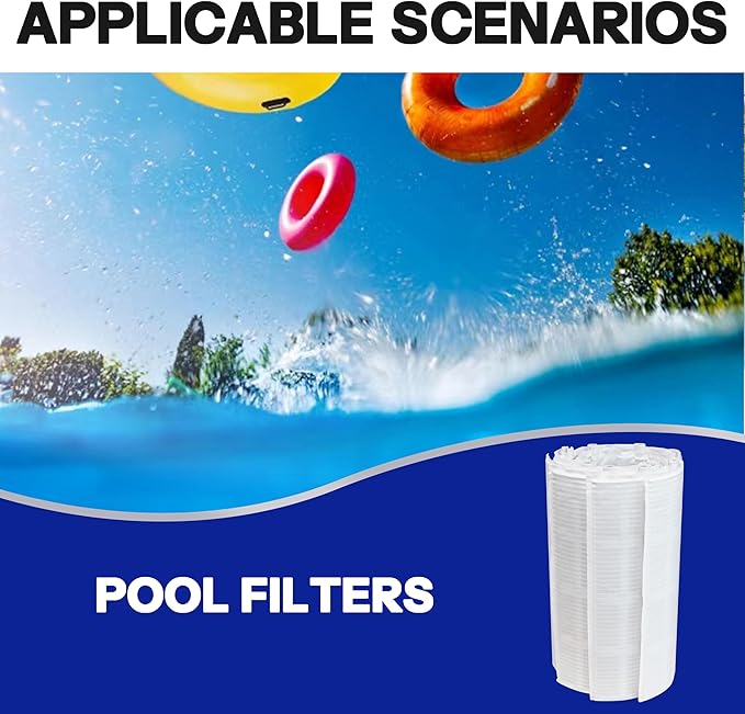 DE Filter Compatible with dev60, FS-2005, PFS3060, FNS Plus 60, FC-9550, PG-1905, FG-1005, 59003000, de Pool Filter grids 60, 7 Full + 1 Partial, 1 Set